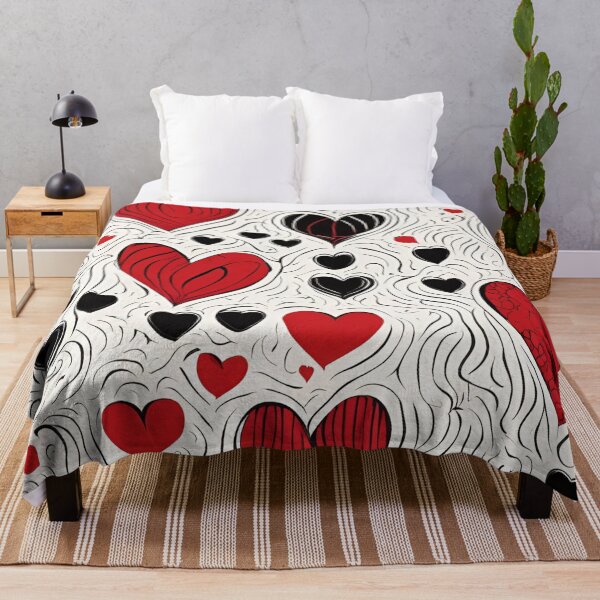 Item preview, Heart to Heart - Romantic Heart Pattern designed and sold by Line in Bloom.