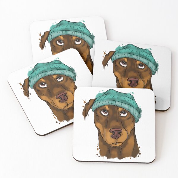 Item preview, Doberman with hat designed and sold by Antiope33.