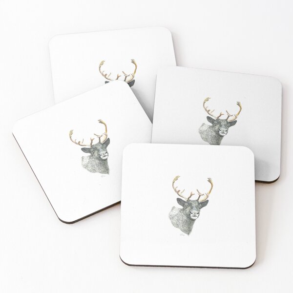Item preview, A Reindeer who has forgotten that it is almost Christmas designed and sold by AquarelJanine.