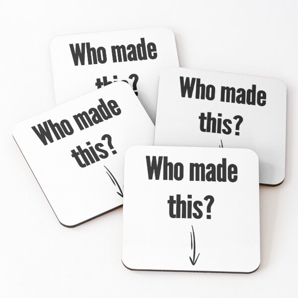 Item preview, Who Made This?! designed and sold by chilly sauce.
