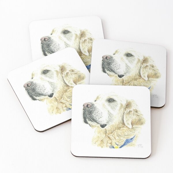 Item preview, Golden retriever, sweet old dog designed and sold by AquarelJanine.