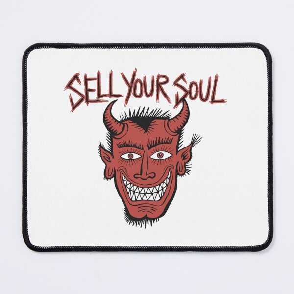 Item preview, A Deal with the Devil, Sell your soul, Devil, Satan, funnyfits70, Humor, Funny, retro, vintage, funny quotes, animal humor, designed and sold by FunnyFits70.