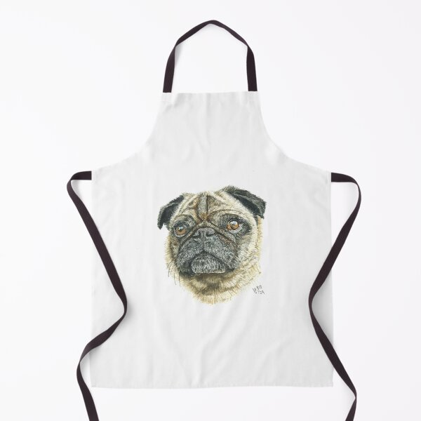 Item preview, The adorable pug designed and sold by AquarelJanine.
