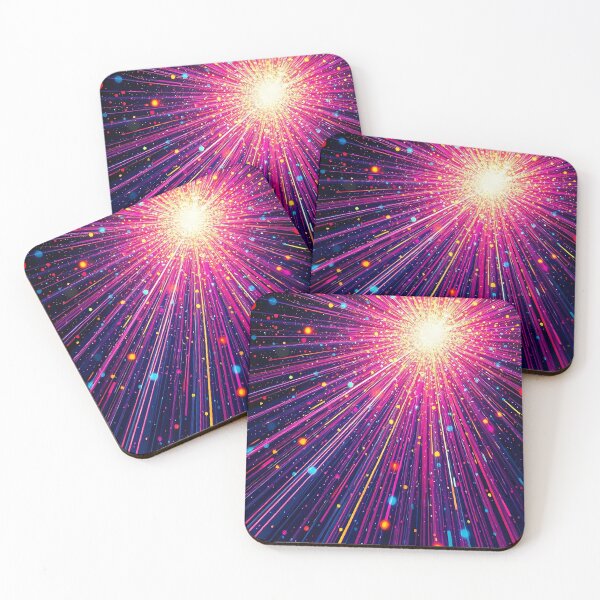 Item preview, Radiant Cosmic Burst: A Spectacular Explosion of Light designed and sold by TazhibTreasures.