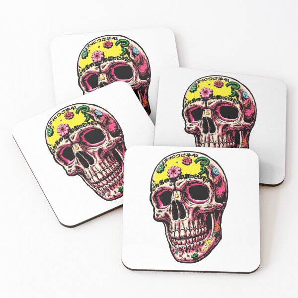 Item preview, skull japanese manga style designed and sold by VonKalt.