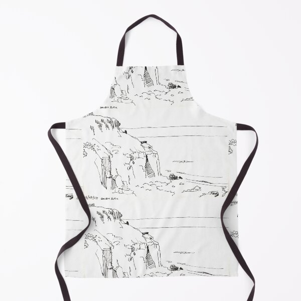 Item preview, Devon Cliffs at Sandy Bay Exmouth drawing designed and sold by MikeJory.