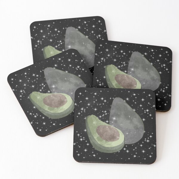 Item preview, Avocado Moon Whimsical Celestial with a Creamy Twist designed and sold by Zakrytos ★★★★★.
