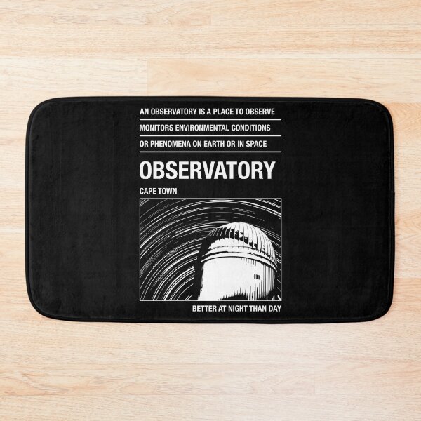 Item preview, Cape Town Observatory white designed and sold by Domnc.