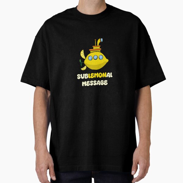 Aperçu de l'œuvre Message subcitronnel créée et vendue par HeyCoolShirtz.