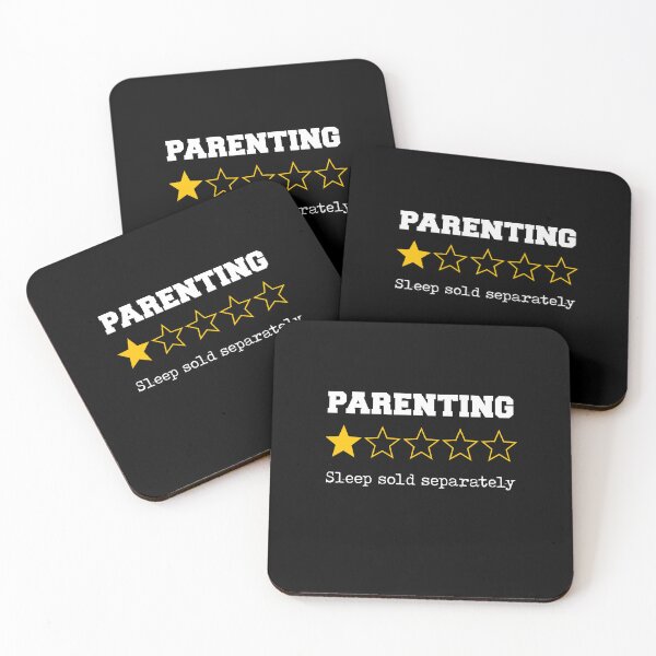 Item preview, Funny Parenting New Parent One-Star Review Sleep Deprivation Joke designed and sold by w1ckerman.