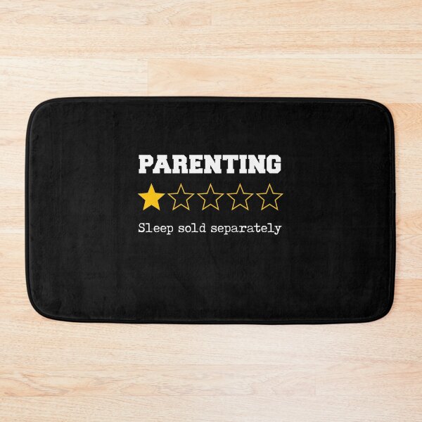 Item preview, Funny Parenting New Parent One-Star Review Sleep Deprivation Joke designed and sold by w1ckerman.
