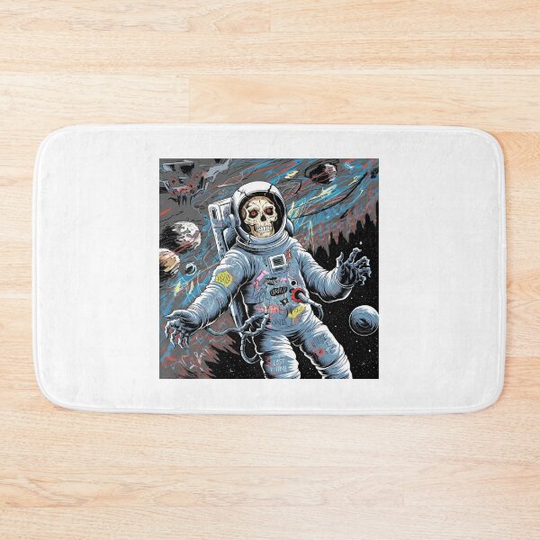 Item preview, Space Cadet, Lost in the Stars, Skeleton, Astronaut, funnyfits70, Humor, Funny, retro, vintage, funny quotes, animal humor, designed and sold by FunnyFits70.