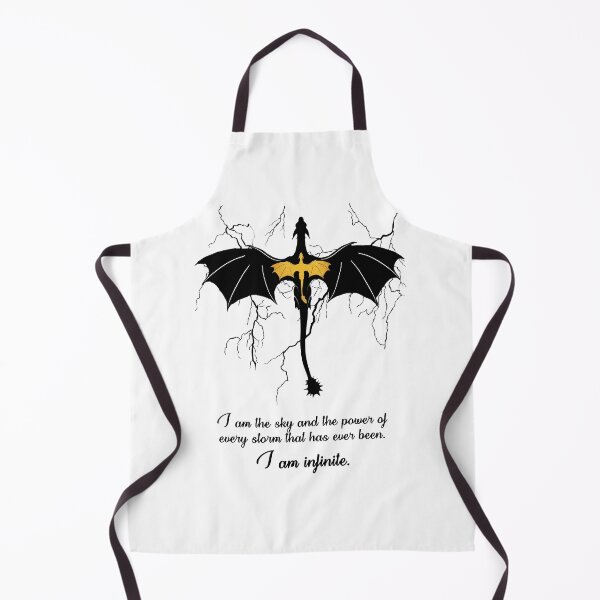 Item preview, I Am Infinite - Fourth Wing, Tairn and Andarna, Lightning designed and sold by Nici03.