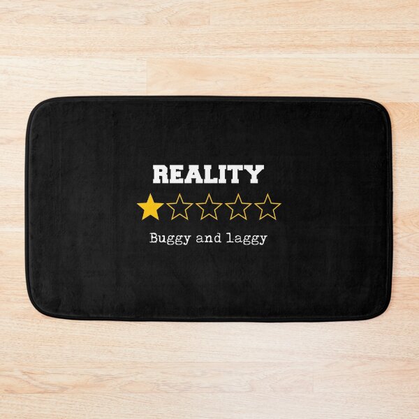 Item preview, Funny One-Star Review Reality Glitchy Life Simulation Theory designed and sold by w1ckerman.