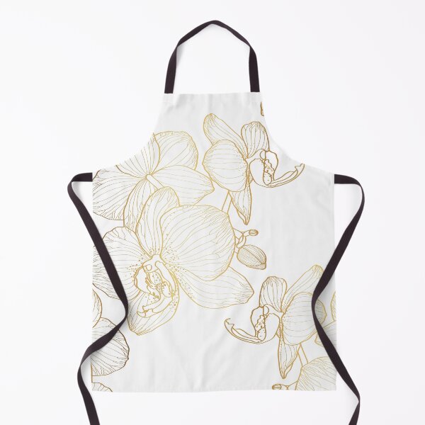 Item preview, Orchid flower golden line design. designed and sold by MatyKotiv.