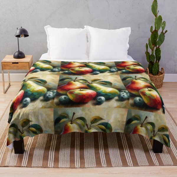 Item preview, Apple and Pears Fruits Still Life designed and sold by ArtUnova.