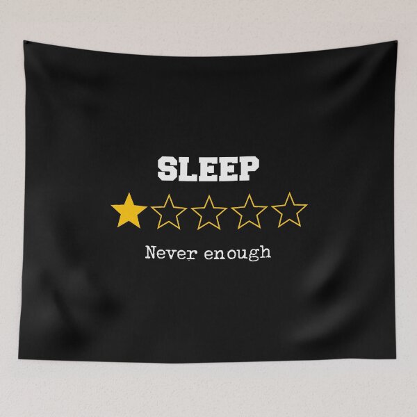 Item preview, Funny One-Star Review Sleep Exhausted Humor Sleeping Tired designed and sold by w1ckerman.