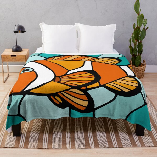 Item preview, Stained glass clownfish designed and sold by SpectrumShine.