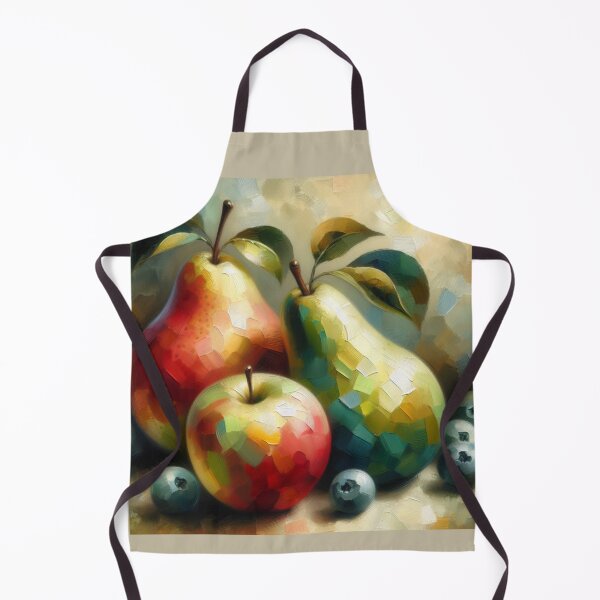 Item preview, Apple and Pears Fruits Still Life designed and sold by ArtUnova.
