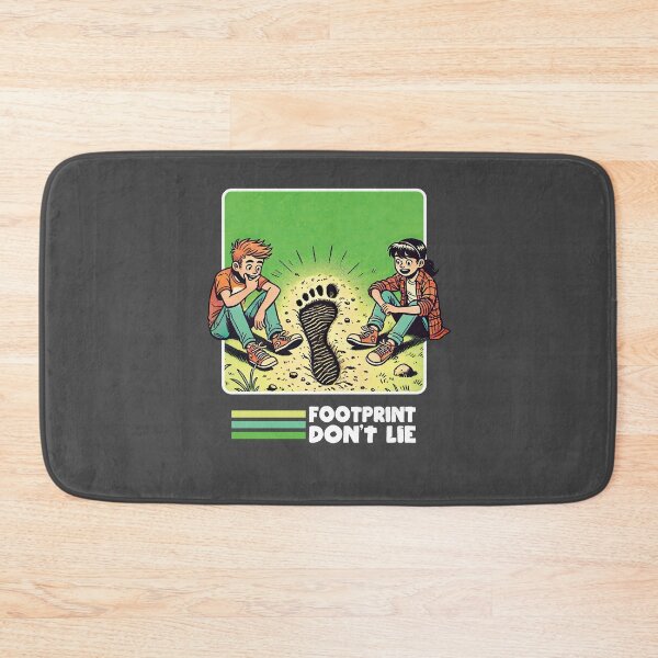 Item preview, Bigfoot Believer Footprint designed and sold by HIISESSOL.