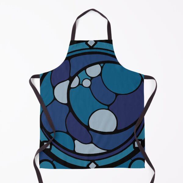 Item preview, Stained glass moon designed and sold by SpectrumShine.