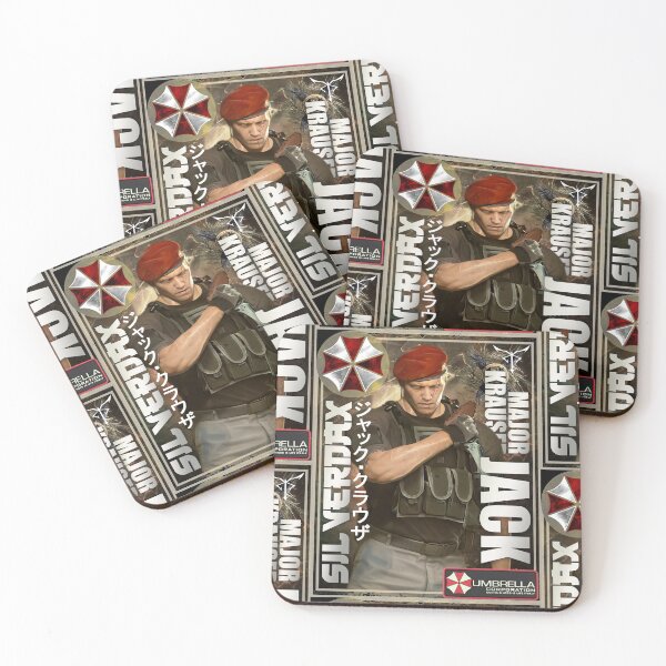 Item preview, Resident Evil Jack Krauser Classic Retro Gaming Art  designed and sold by Back2Collage.