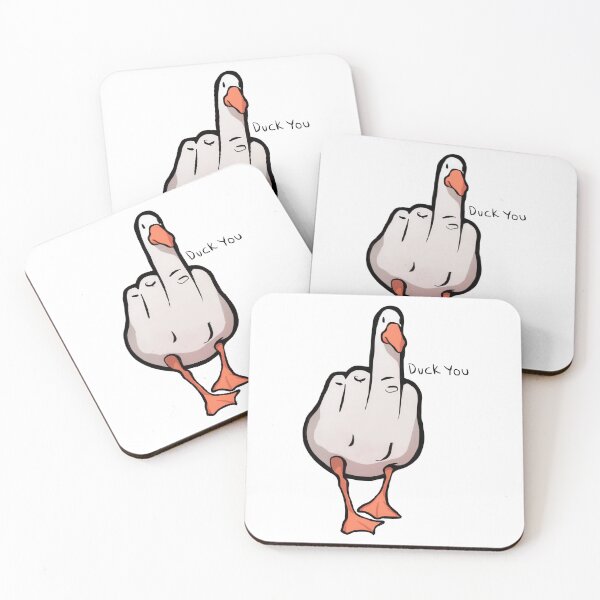 Item preview, Duck You designed and sold by Angry Swan Designs.