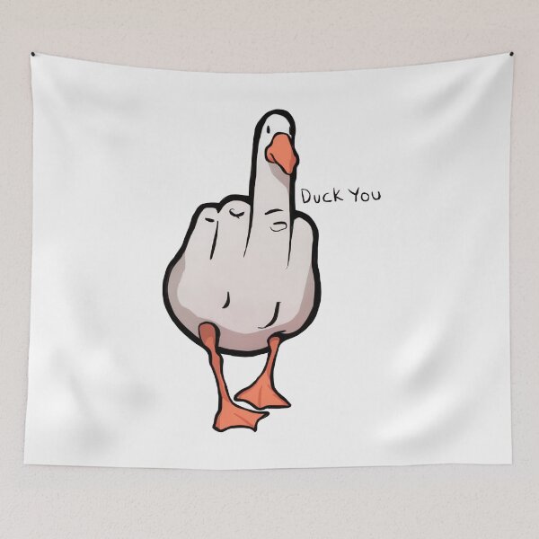 Item preview, Duck You designed and sold by Angry Swan Designs.