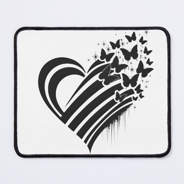 Item preview, Butterfly Heart – Love in Motion with a Celestial Touch. designed and sold by SalahuTheBoss.