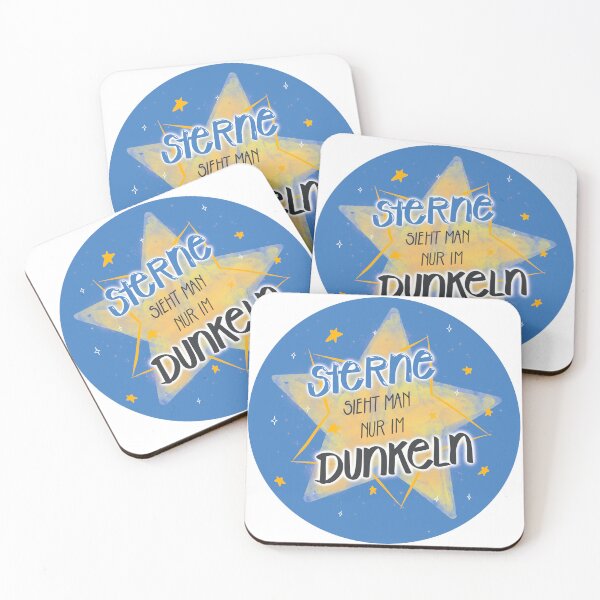 Artikelvorschau, Sterne sieht man nur im Dunkeln – Rundes Design mit Sternenhimmel entworfen und verkauft von Taylina.