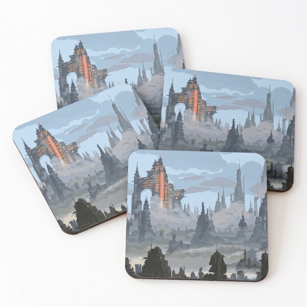 Item preview, Post-apocalyptic cityscape designed and sold by goodstrokes.