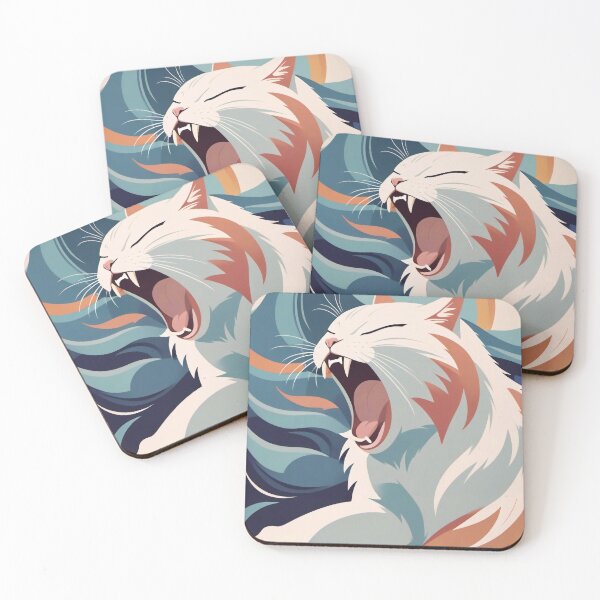 Item preview, Yawning Cat designed and sold by M-Y-A-R-T-.
