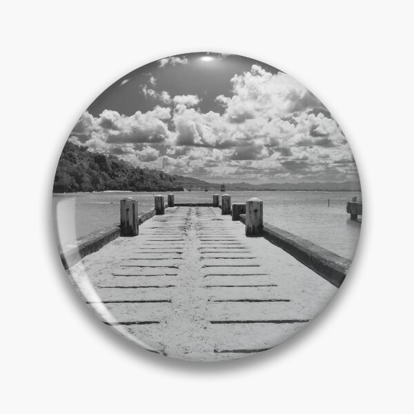 Item preview, A striking black and white image of the iconic Crash Boat in Aguadilla, Puerto Rico designed and sold by EyezWatchin.