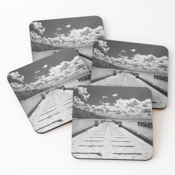 Item preview, A striking black and white image of the iconic Crash Boat in Aguadilla, Puerto Rico designed and sold by EyezWatchin.