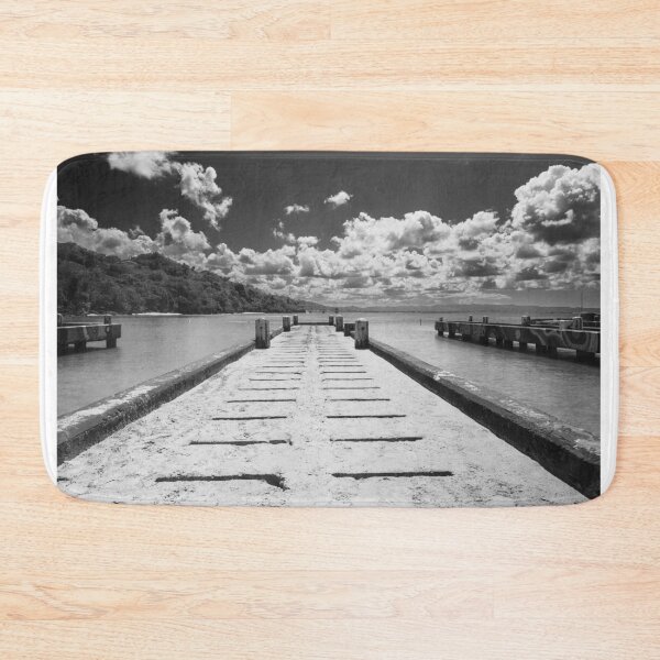 Item preview, A striking black and white image of the iconic Crash Boat in Aguadilla, Puerto Rico designed and sold by EyezWatchin.