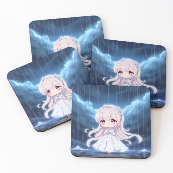 Item preview, Rain Kawaii Characters Magical Settings Cute Art Colors designed and sold by ART ATTACK ZONE.