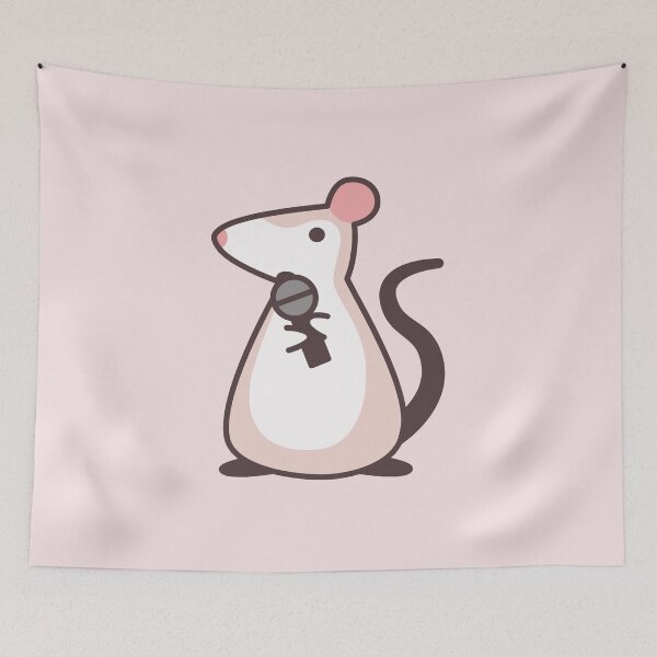 Item preview, rat singing! designed and sold by HayItsNay.