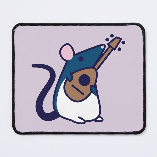 Item preview, rat playing the mandolin! designed and sold by HayItsNay.