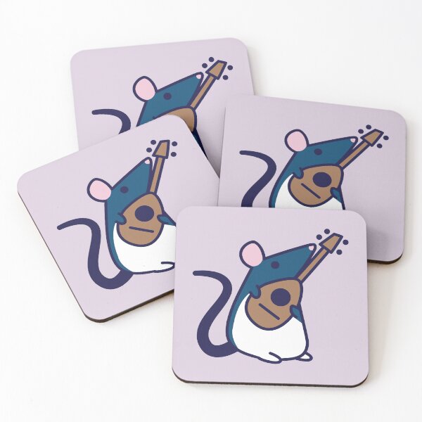 Item preview, rat playing the mandolin! designed and sold by HayItsNay.