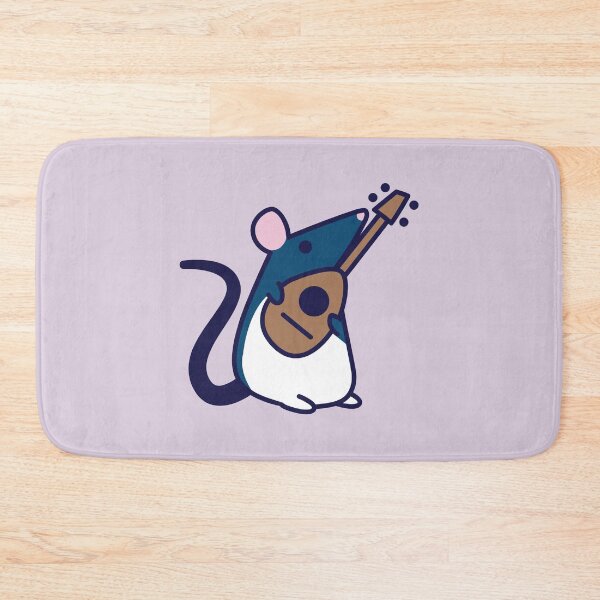 Item preview, rat playing the mandolin! designed and sold by HayItsNay.