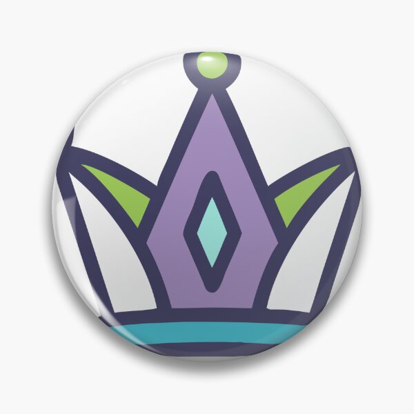 Item preview, Purple Cartoon Crown with Teal Diamond and Blue Accents designed and sold by Creative88Art.