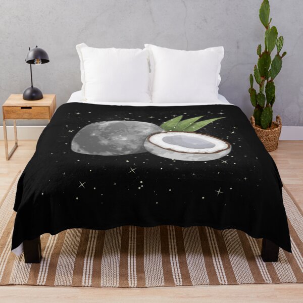 Item preview, Coconut Moon - Tropical Celestial with a Beachy Vibe designed and sold by Zakrytos ★★★★★.