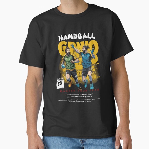Item preview, Master Your Team – Design with 2 handball players for fans designed and sold by jumpercats.
