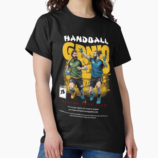 Item preview, Master Your Team – Design with 2 handball players for fans designed and sold by jumpercats.