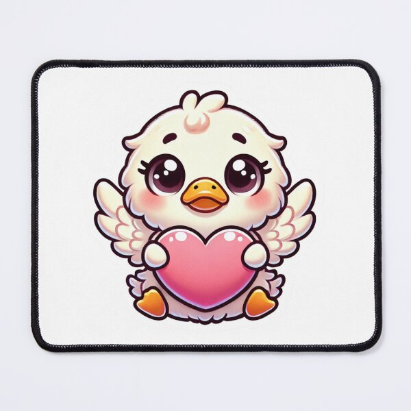Item preview, Adorable Winged Duckling with Love Heart designed and sold by Kashear.
