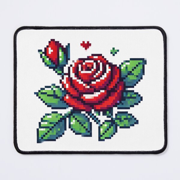 Item preview, Red Rose, Pixelart designed and sold by Luvrr Pixels.