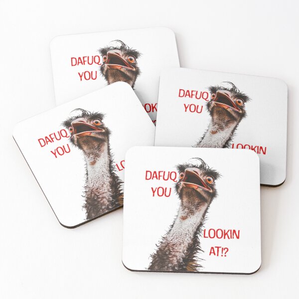 Item preview, Dafuq You Looking At!? designed and sold by Angry Swan Designs.