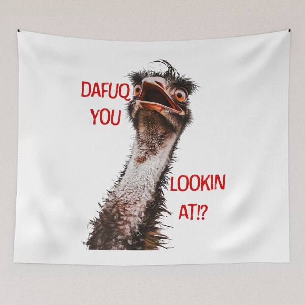 Item preview, Dafuq You Looking At!? designed and sold by Angry Swan Designs.
