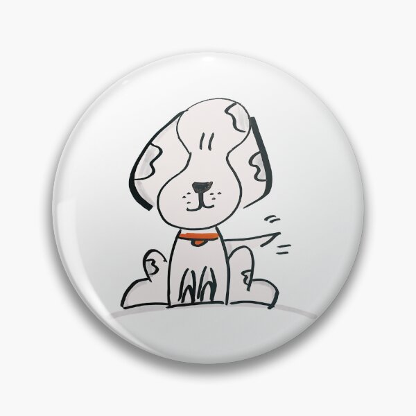 Item preview, Hand drawing of happy Puppy Hand drawn  designed and sold by The Art of Kkatarynka.