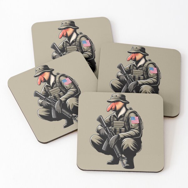 Item preview, Proboscis monkey as Soldier designed and sold by Wild-way Art.